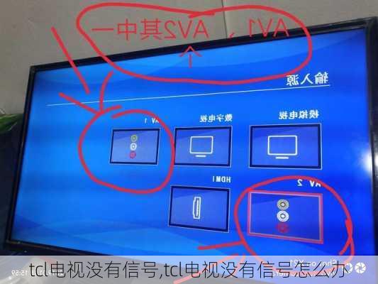 tcl电视没有信号,tcl电视没有信号怎么办