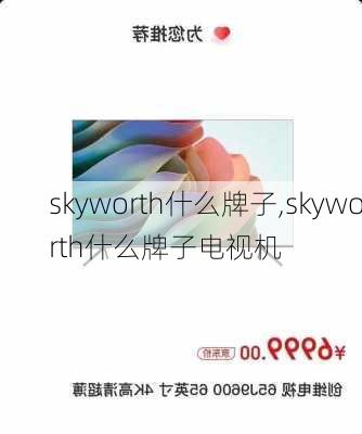 skyworth什么牌子,skyworth什么牌子电视机