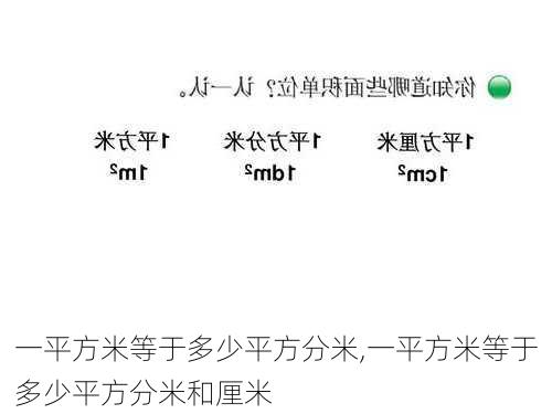 一平方米等于多少平方分米,一平方米等于多少平方分米和厘米