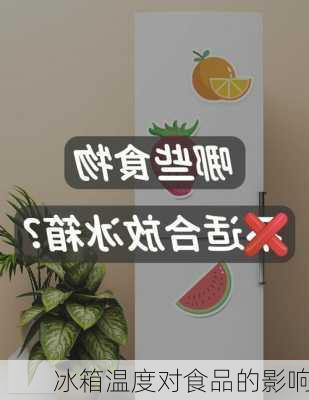 冰箱温度对食品的影响